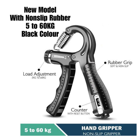 Adjustable Hand Grip Strengthener with Counter
