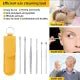 Premium 6-Piece Stainless Steel Earwax Removal Kit with Portable Storage Case